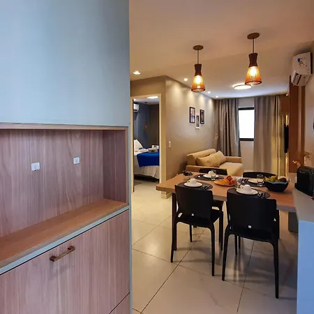 Jsmart Novinho 4 Pessoas Super Completo Wifi Top Apartamento Fortaleza (Ceara)